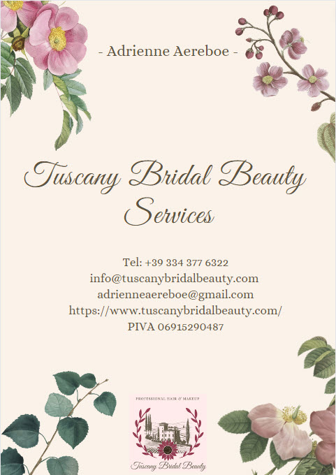 Tuscany Bridal Beauty Services Brochure